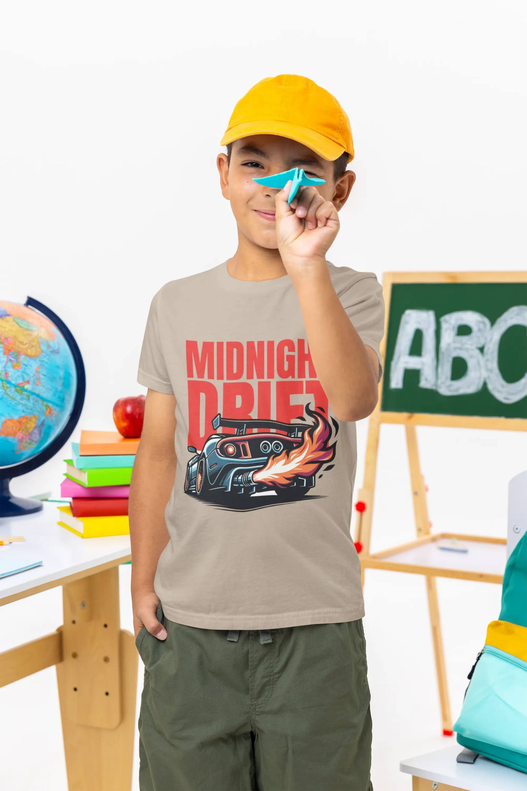 Camiseta Car "Midnight Drift" Velocidad