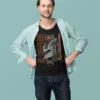 12181 Camiseta de Águila Diseño Grunge y Callejero