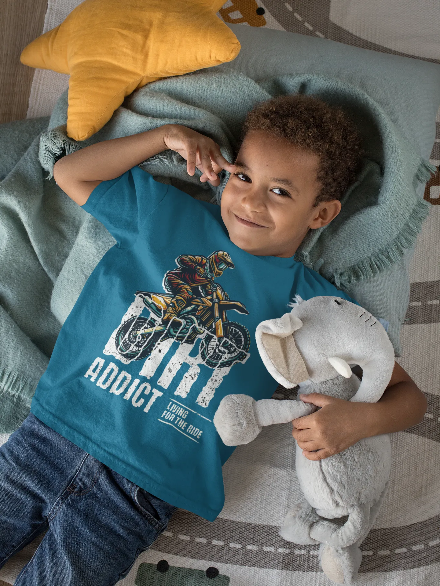 Camiseta Motocross Dirt Addict Ride Deporte