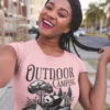 Camiseta de Camping con Panda "Outdoor Camping"