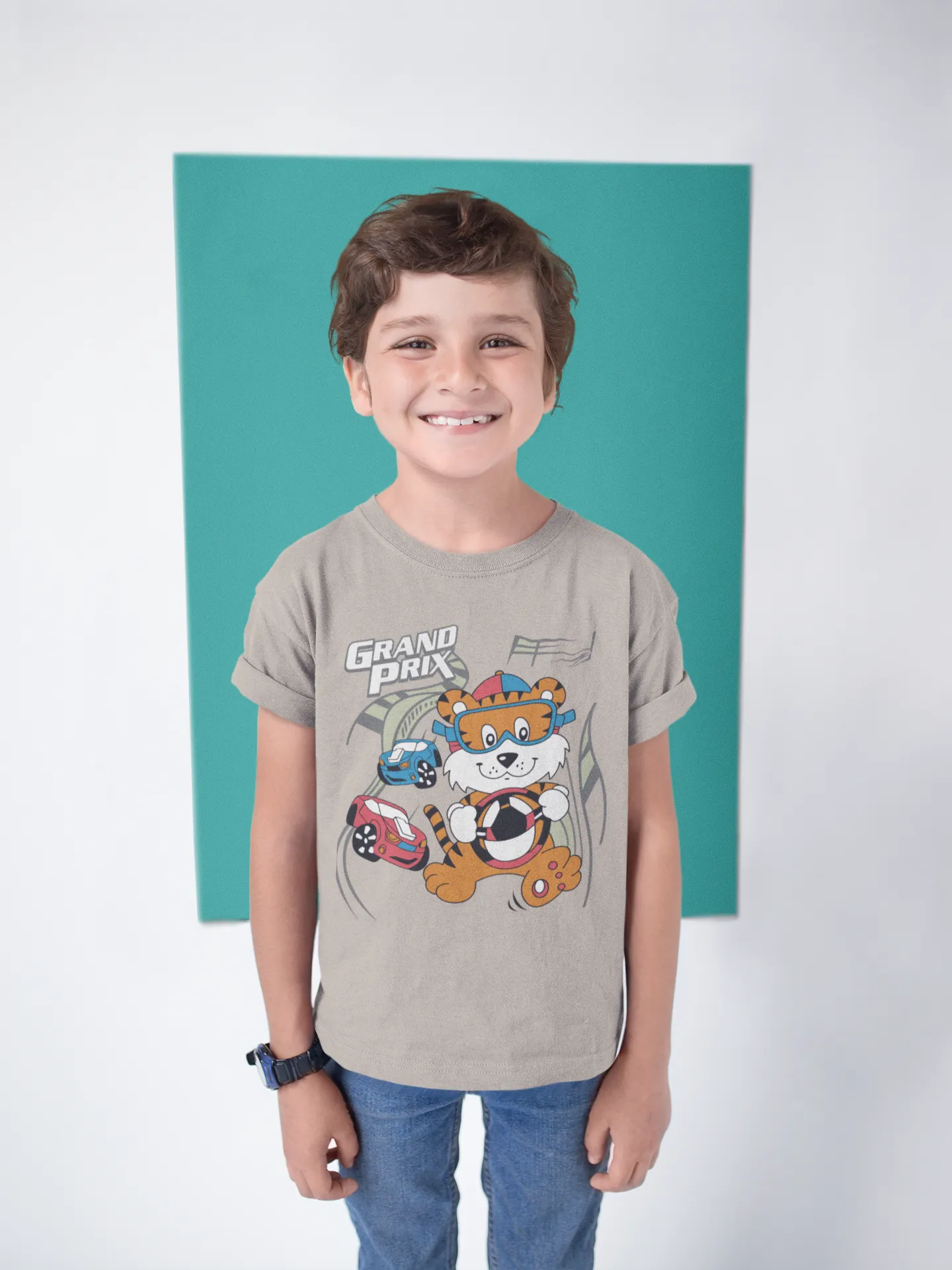 Camiseta Tigre Grand Prix Carreras Velocidad