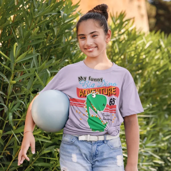 Camiseta de Dinosaurio "My Funny Big Dino"