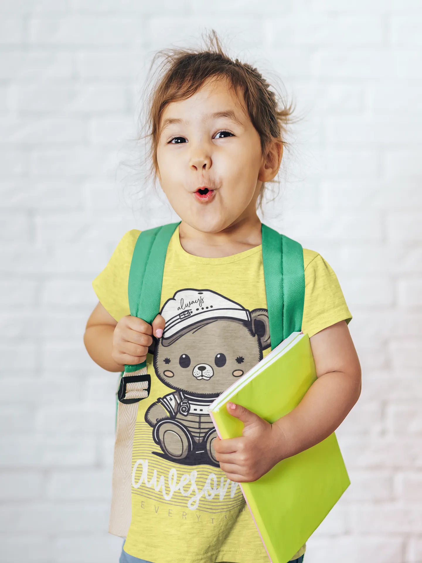 Camiseta de Oso Marinero "Always Awesome"