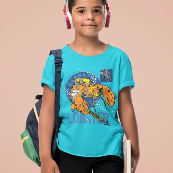 Camiseta Langosta Buzo Langosta Diversión