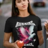 Camiseta de Paloma con Flamas "Burning Peace"