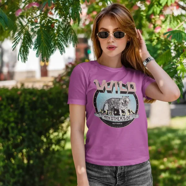 Camiseta de Tigre "Wild Show My Other Side"