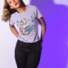 Camiseta de Mujer Ramo de Flores y Mariposas