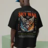12326 Oversize Ángel Celestial "Sky War" Estilo
