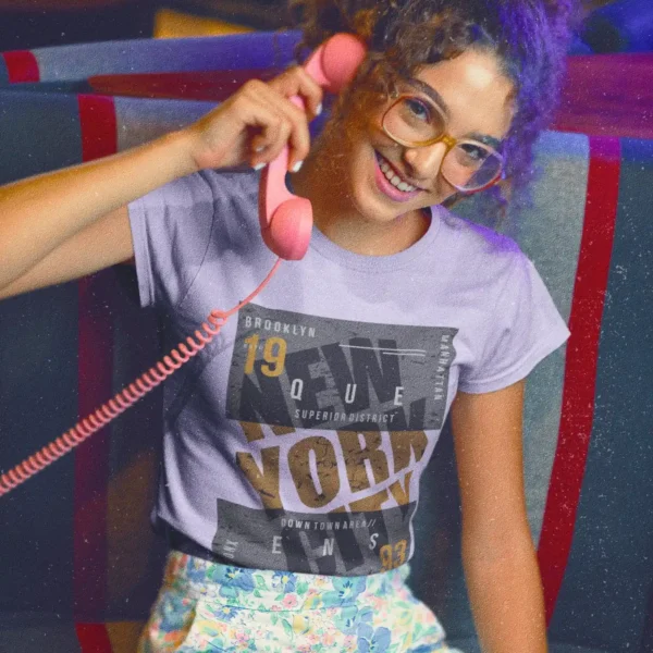 Camiseta de Nueva York "Brooklyn Queens"