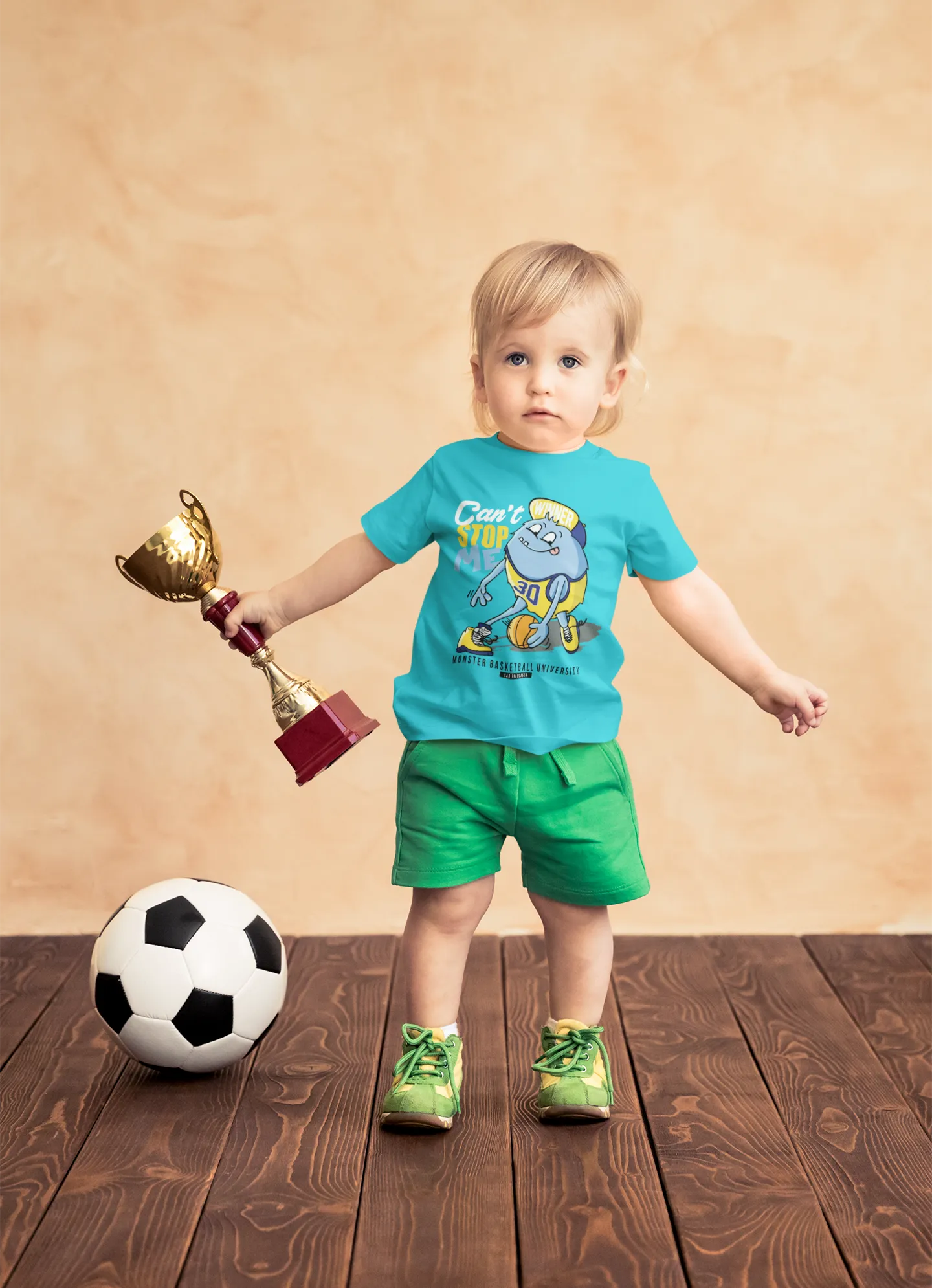 Camiseta Monstruo Baloncesto "Can't Stop"