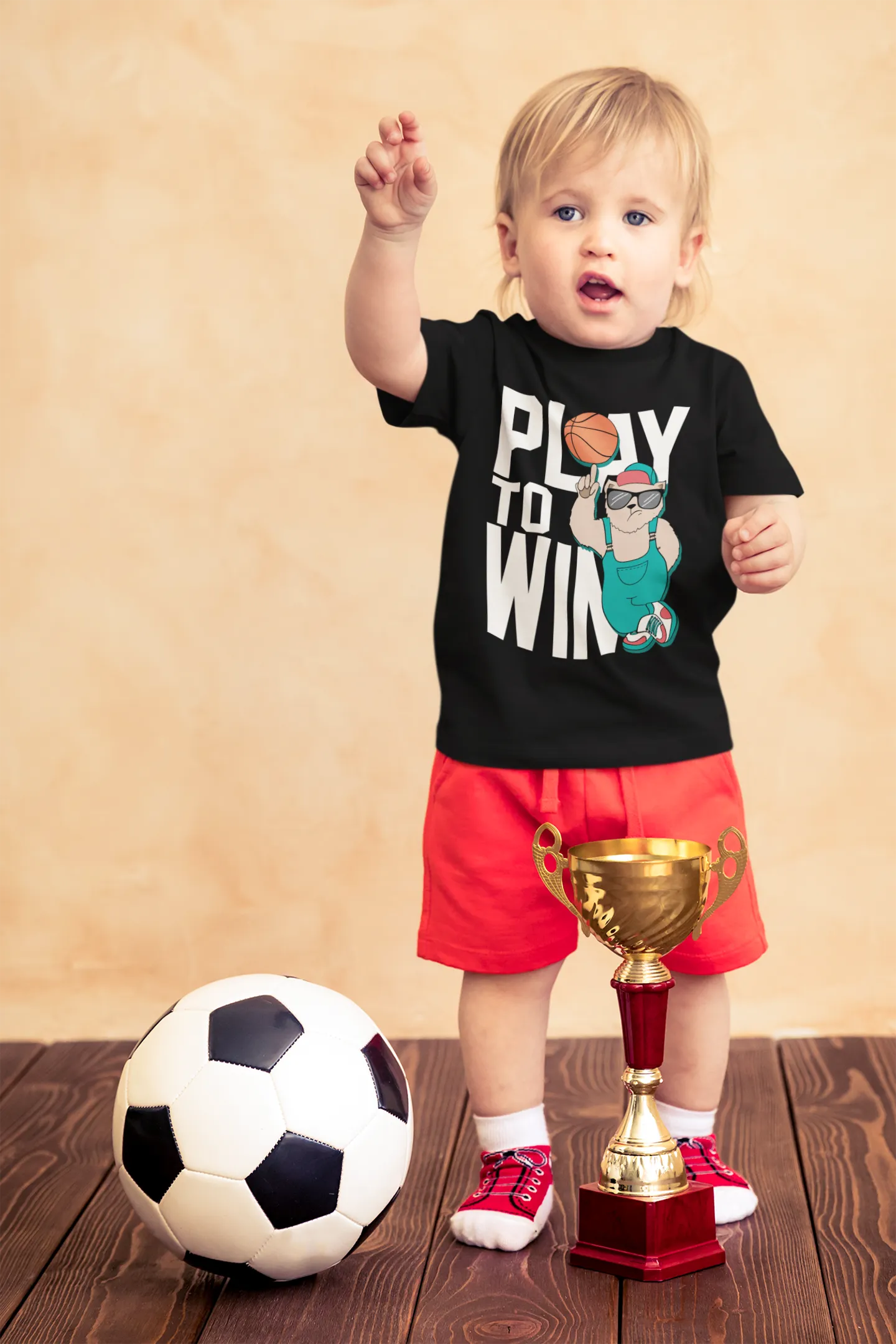 Camiseta Perezoso Baloncesto "Play to Win"