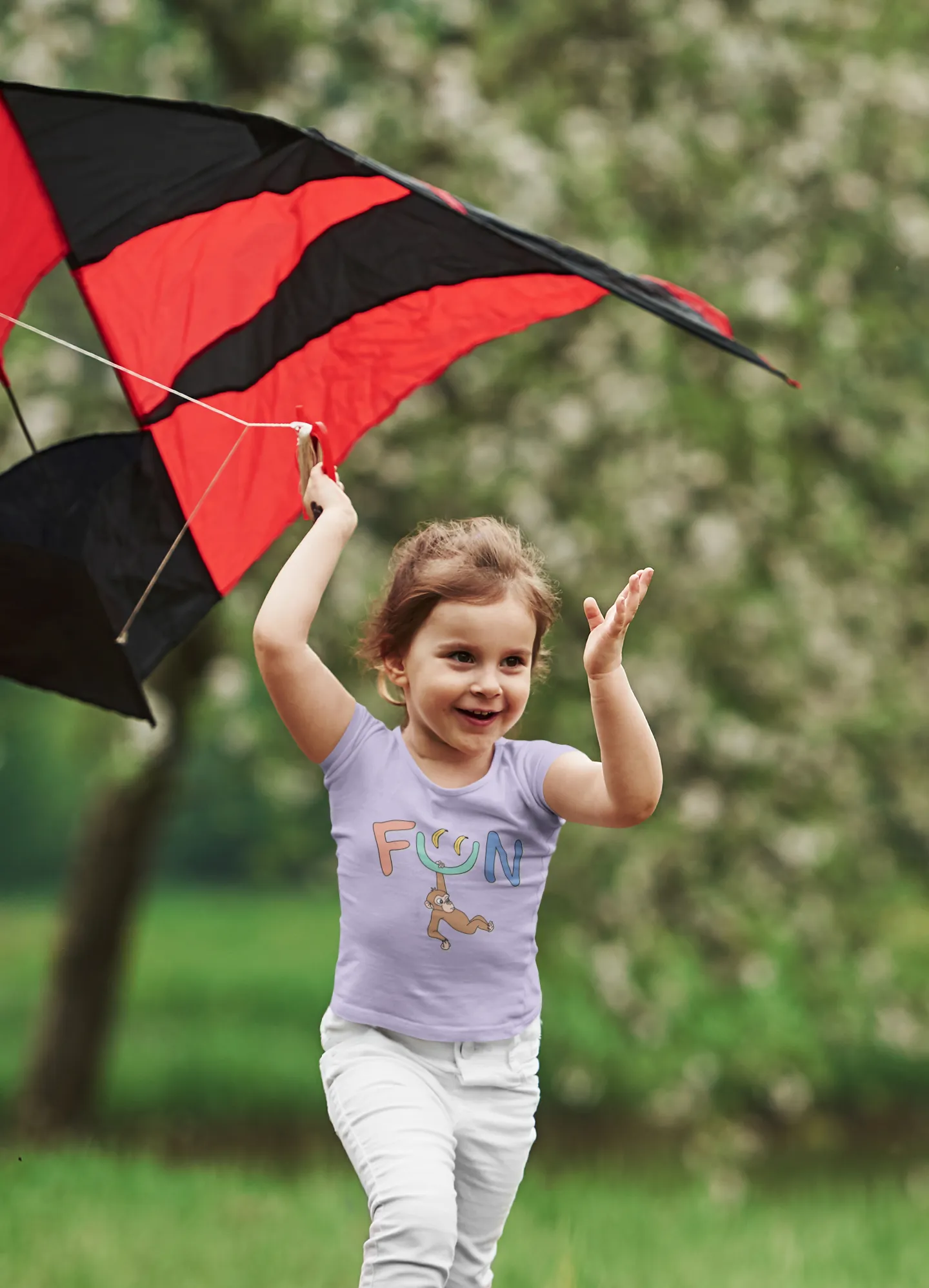 Camiseta de Mono con Frase "Fun" para Niños
