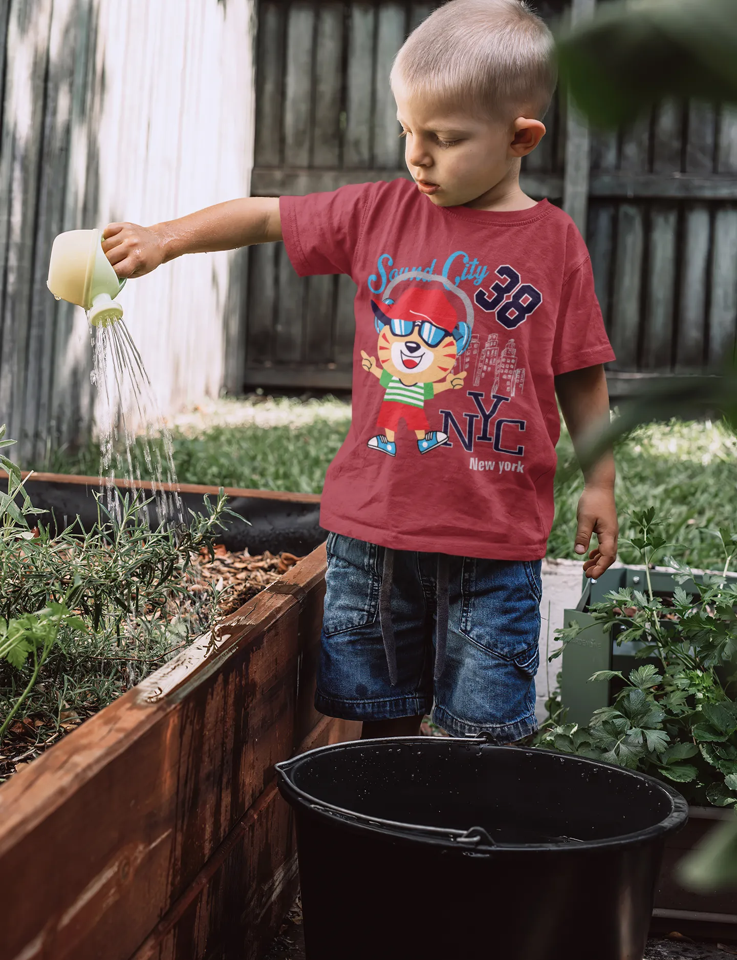 Camiseta Tigre Música "Sound City" New York