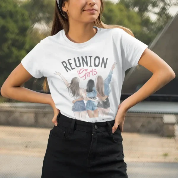Camiseta de "Reunion Girls" Ilustración