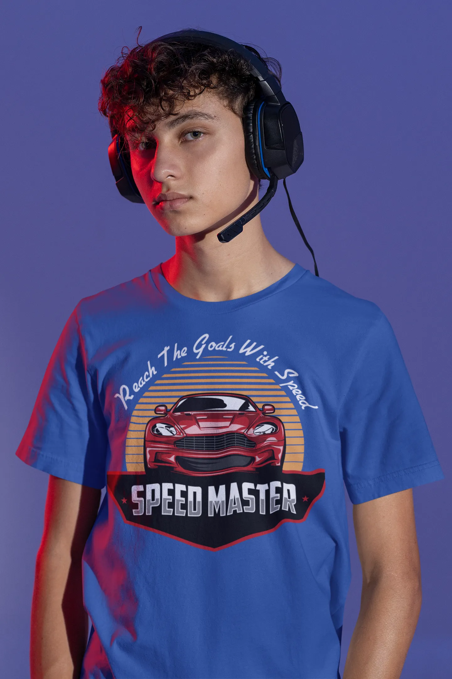 Camiseta Racing Carro "Speed Master"
