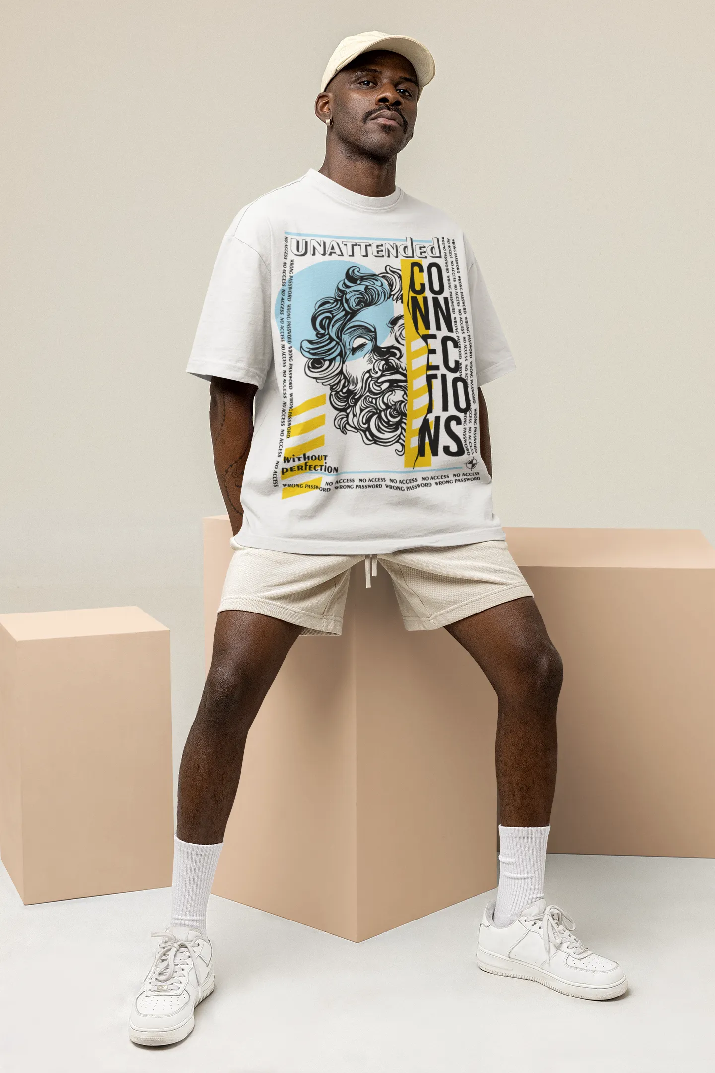 Oversize Estilo Griego "Unattended Connections"