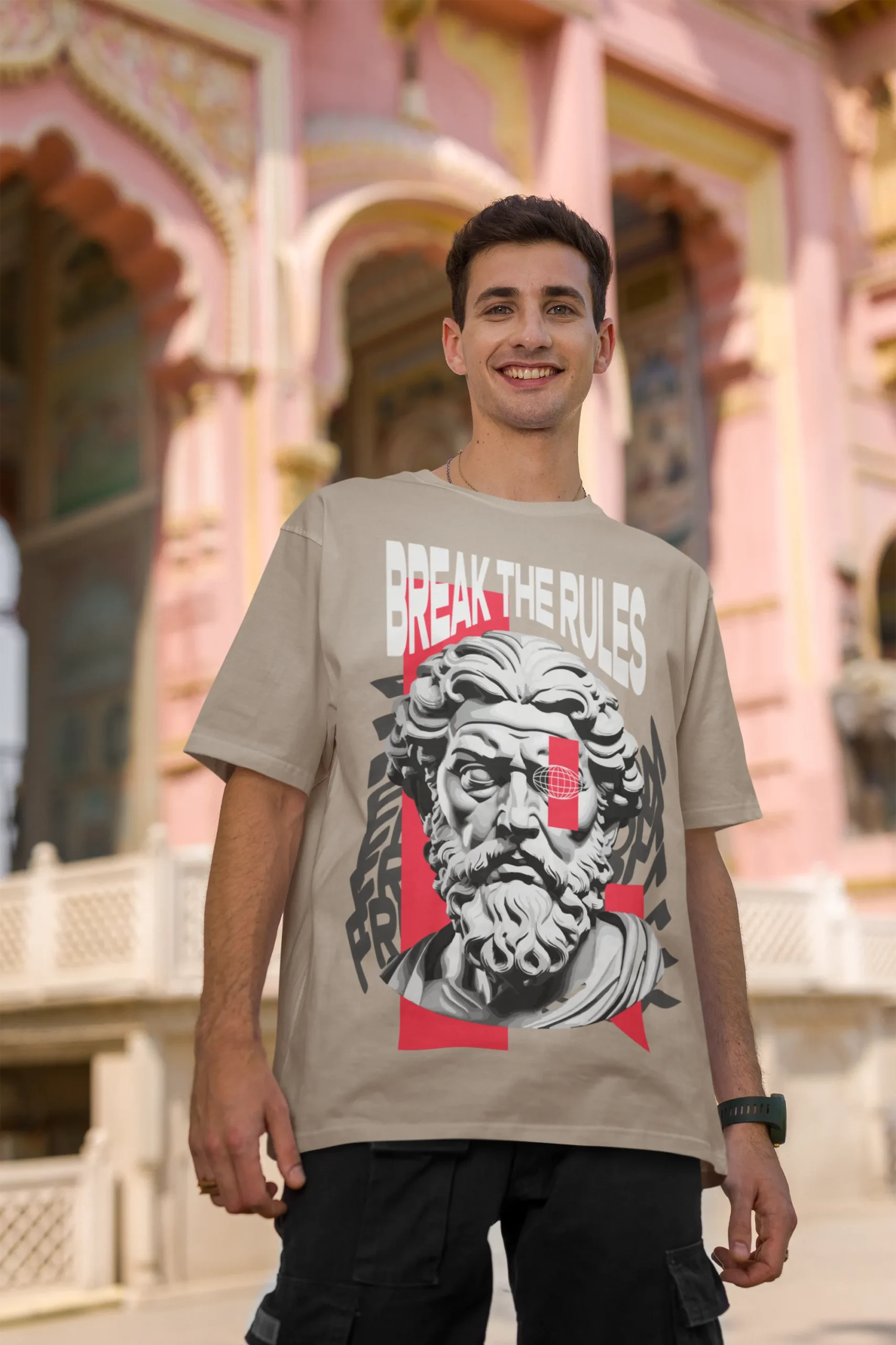 Oversize Escultura "Break the Rules"