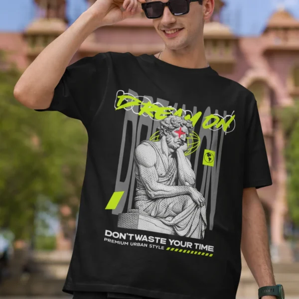 Oversize Escultura "Don't Waste Your Time"