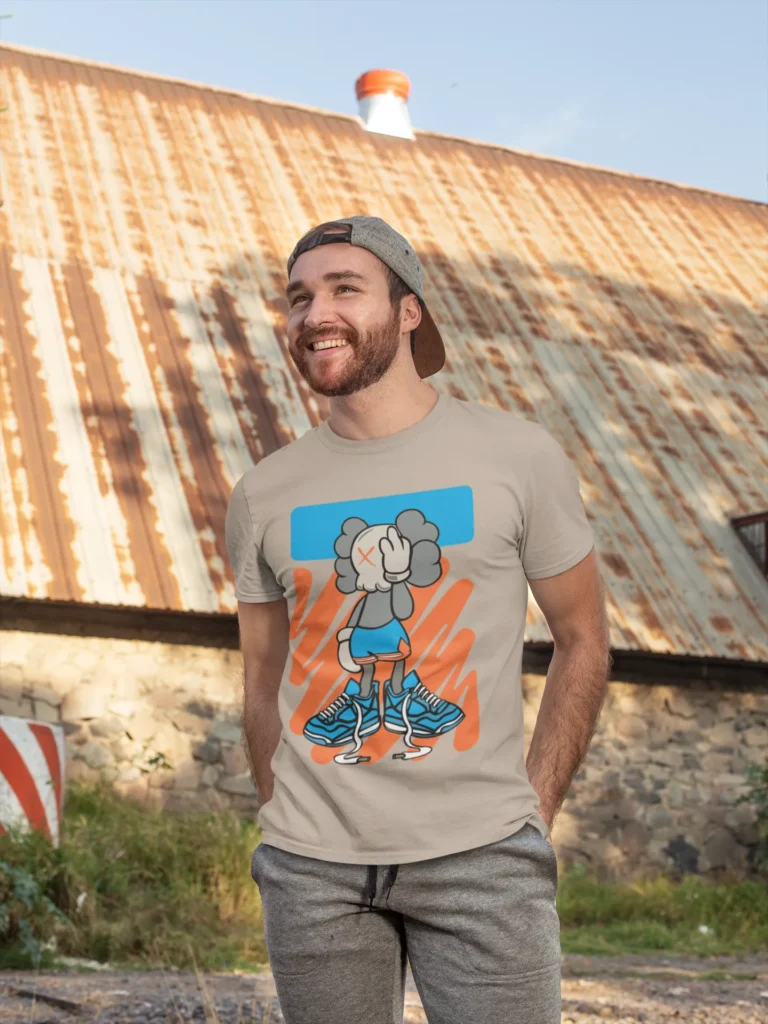 Camiseta Personaje Urbano Estilo Casual