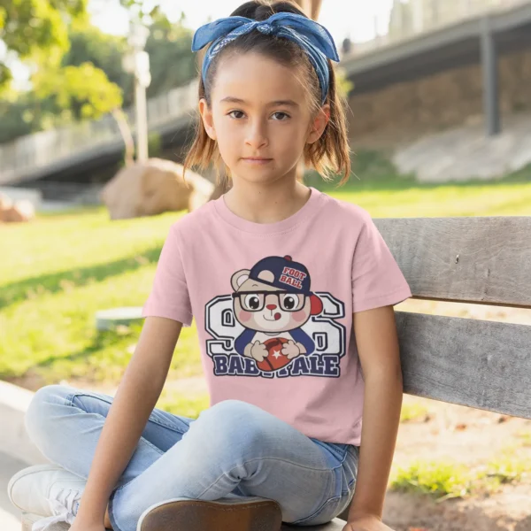 Camiseta de Oso Jugador de Béisbol "Softball"