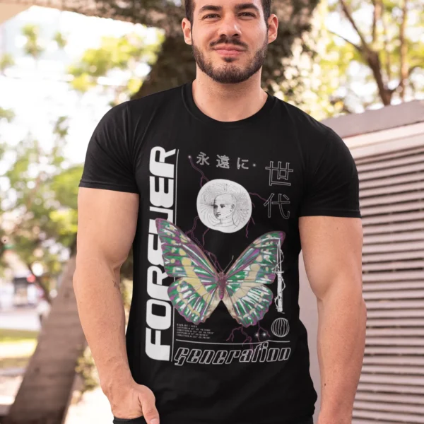 Camiseta Mariposa "Forever Generation"